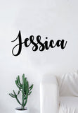 Custom Cursive Name Wall Decal Quote Home Room Decor Decoration Art Vinyl Sticker Customized Personalized Baby Teen Nursery Boy Girl