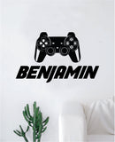 Custom Gamer Name Wall Decal Quote Home Room Decor Decoration Art Vinyl Sticker Funny Gaming Video Games Nerd Geek Teen Kids Baby Personalized Customized