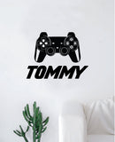 Custom Gamer Name Wall Decal Quote Home Room Decor Decoration Art Vinyl Sticker Funny Gaming Video Games Nerd Geek Teen Kids Baby Personalized Customized