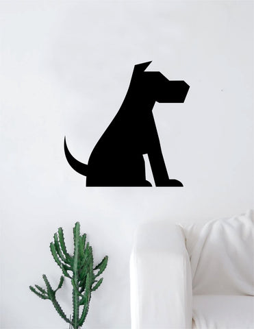 Dog V6 Decal Sticker Wall Vinyl Art Home Decor Teen Doggy Puppy Vet Adopt Silhouette