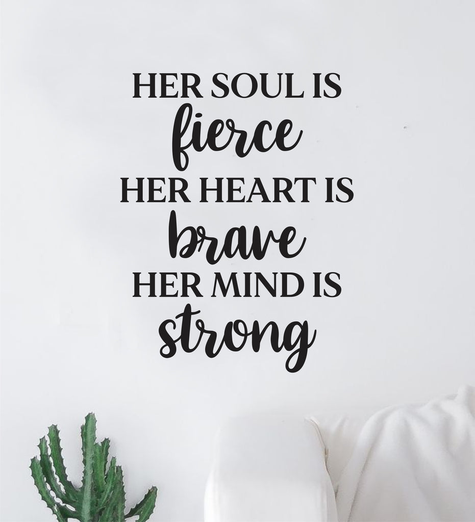 She is strong fierce brave inspirational quotes Vector Image