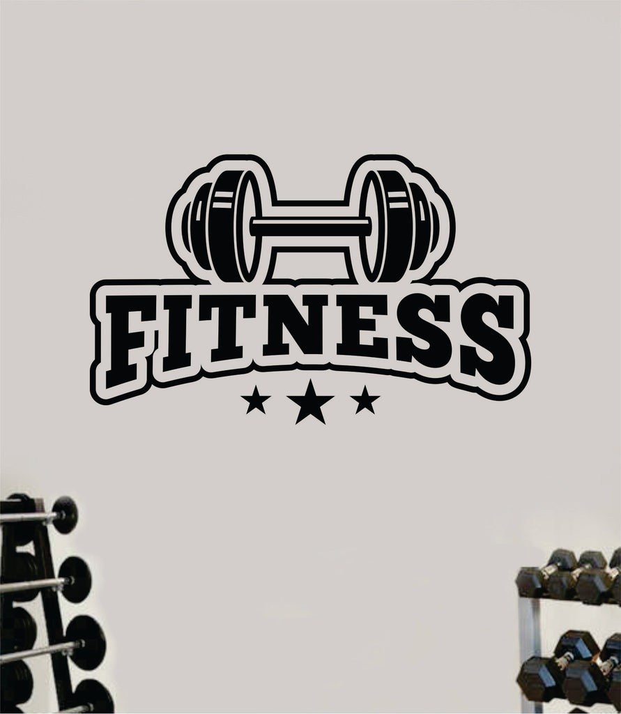 Fitness Decal Sticker Wall Vinyl Art Wall Bedroom Room Decor