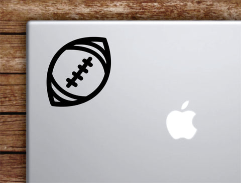 Football Laptop Wall Decal Sticker Vinyl Art Quote Macbook Apple Decor Car Window Truck Teen Inspirational Girls Sports