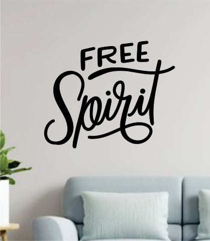 Free Spirit V3 Wall Decal Home Decor Vinyl Art Sticker Bedroom Quote Nursery Baby Teen Boy Girl Inspirational Adventure Good Vibes