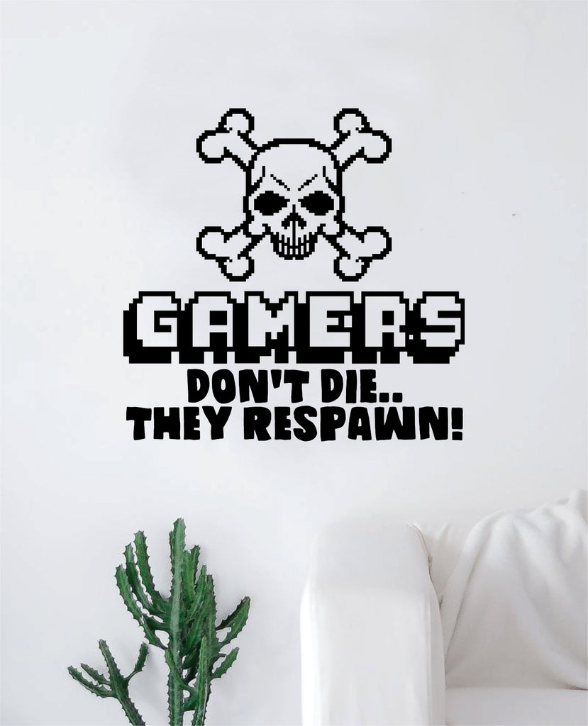 Gamer Gamers Gaming Saying Real Life' Sticker