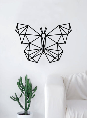 Geometric Butterfly Animal Design Decal Sticker Wall Vinyl Decor Art Living Room Bedroom Abstract Cool Teen