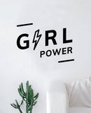 Girl Power V3 Wall Decal Sticker Vinyl Art Bedroom Living Room Decor Decoration Teen Quote Inspirational Motivational Cute Lady Woman Feminism Feminist Empower Grl Pwr Love Strong Beautiful