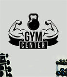 Gym Center Decal Sticker Wall Vinyl Art Wall Bedroom Room Home Decor Inspirational Motivational Teen Sports Fitness Beast Lift Health Exercise
