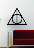 Harry Potter Deathly Hallows Logo Decal Wall Vinyl Art Decor Room Movies Teen