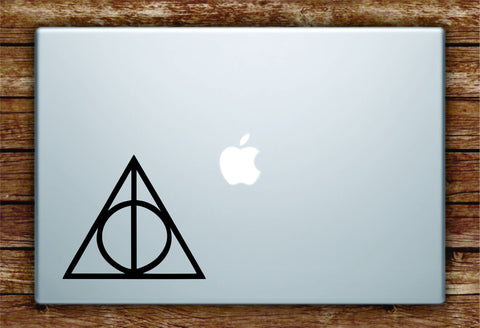 Harry Potter Deathly Hallows Laptop Apple Macbook Quote Wall Decal Sticker Art Vinyl Movie Wizard