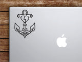 Heart Anchor Laptop Wall Decal Sticker Vinyl Art Quote Macbook Apple Decor Car Window Truck Teen Inspirational Girls Beach Ocean Tattoo