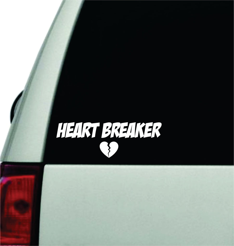 Broken Heart Sticker Pack 30 Vinyl Window Decals Car JDM Stickers