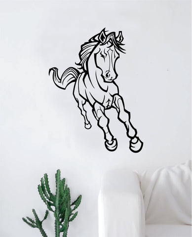Horse V8 Design Animal Wall Decal Home Decor Room Bedroom Sticker Vinyl Art Horseback Riding Kids Teen Baby