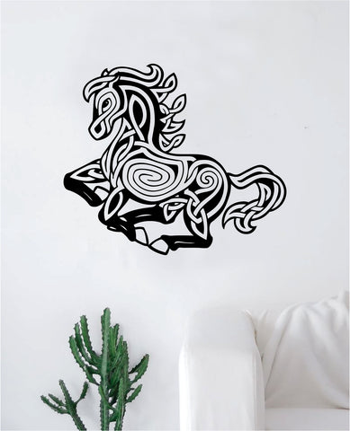 Horse V9 Design Animal Wall Decal Home Decor Room Bedroom Sticker Vinyl Art Horseback Riding Kids Teen Baby
