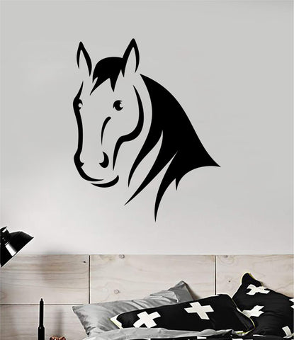 Horse V11 Animal Wall Decal Home Decor Room Bedroom Sticker Vinyl Boy Girl Art Horseback Riding Kids Teen Nursery