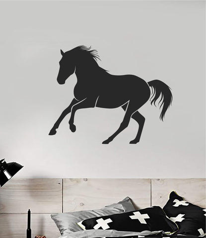Horse V12 Animal Wall Decal Home Decor Room Bedroom Sticker Vinyl Boy Girl Art Horseback Riding Kids Teen Nursery