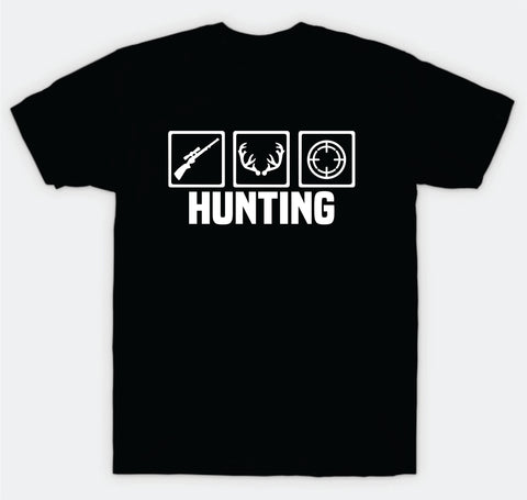 Hunting T-Shirt Tee Shirt Vinyl Heat Press Custom Quote Teen Kids Boy Girl Tshirt Sports Hunt Animals Deer