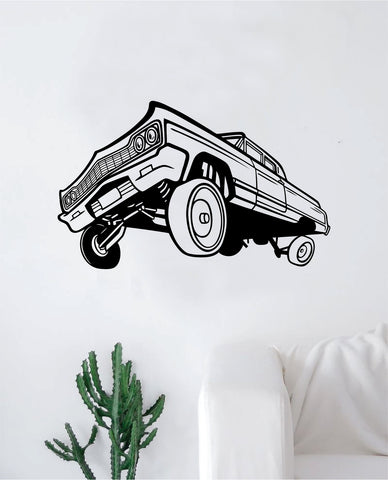 Hydraulics Car Decal Sticker Bedroom Living Room Wall Vinyl Art Home Decor Teen Nursery Vintage Man Cave Classic Auto