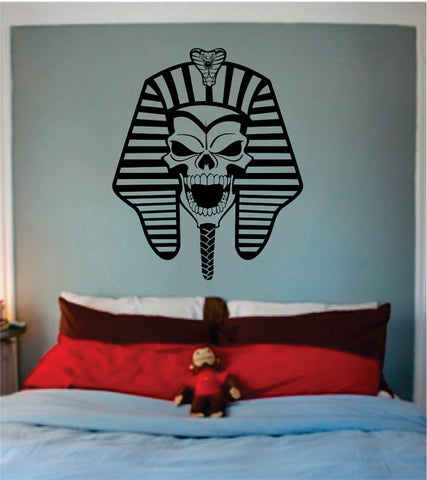 Pharaoh Skull Design Decal Sticker Wall Vinyl Decor Art