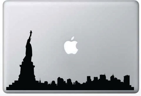 New York City Skyline NYC Laptop Decal Sticker Wall Vinyl Art Design - boop decals - vinyl decal - vinyl sticker - decals - stickers - wall decal - vinyl stickers - vinyl decals