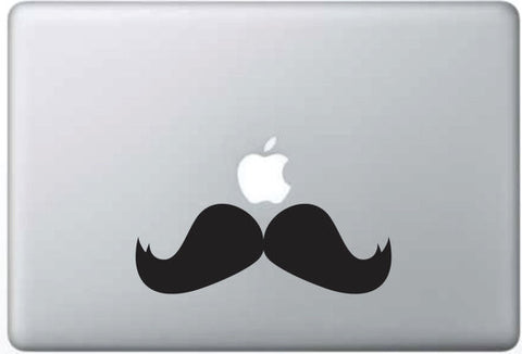 Mustache Laptop Decal Sticker Wall Vinyl Art Design - boop decals - vinyl decal - vinyl sticker - decals - stickers - wall decal - vinyl stickers - vinyl decals