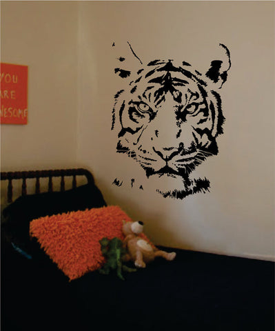 Tiger Face Design Animal Decal Sticker Wall Vinyl Decor Art - boop decals - vinyl decal - vinyl sticker - decals - stickers - wall decal - vinyl stickers - vinyl decals