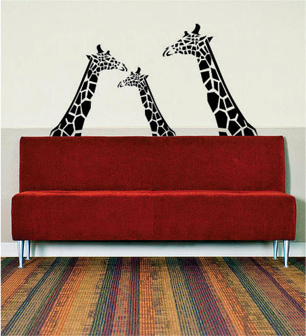 3 Giraffes Design Animal Decal Sticker Wall Vinyl Decor Art - boop decals - vinyl decal - vinyl sticker - decals - stickers - wall decal - vinyl stickers - vinyl decals