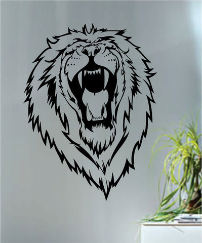 Lion Version 7 Design Animal Decal Sticker Wall Vinyl Decor Art