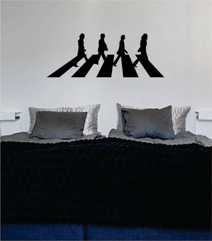 Abbey Road The Beatles Decal Sticker Wall Vinyl - boop decals - vinyl decal - vinyl sticker - decals - stickers - wall decal - vinyl stickers - vinyl decals