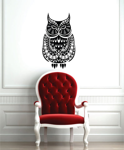 Owl Version 1 Design Animal Decal Sticker Wall Vinyl Decor Art