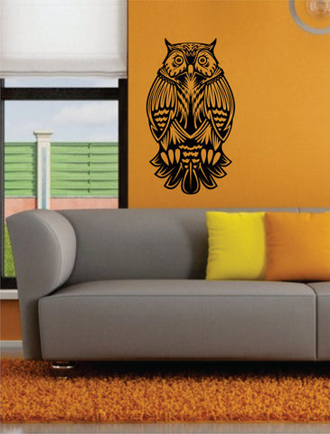 Owl Version 2 Bird Design Animal Decal Sticker Wall Vinyl Decor Art
