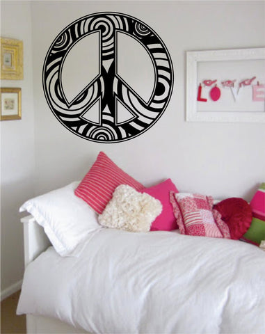 Peace Sign Symbol Design Decal Sticker Wall Vinyl Decor Art - boop decals - vinyl decal - vinyl sticker - decals - stickers - wall decal - vinyl stickers - vinyl decals