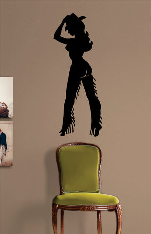 Cowgirl Silhouette Sexy Design Decal Sticker Wall Vinyl Decor Art - boop decals - vinyl decal - vinyl sticker - decals - stickers - wall decal - vinyl stickers - vinyl decals