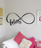 Infinity Believe Wall Decal Sticker Bedroom Room Art Vinyl Home Decor Teen Kids Infinite Nursery Tattoo Love