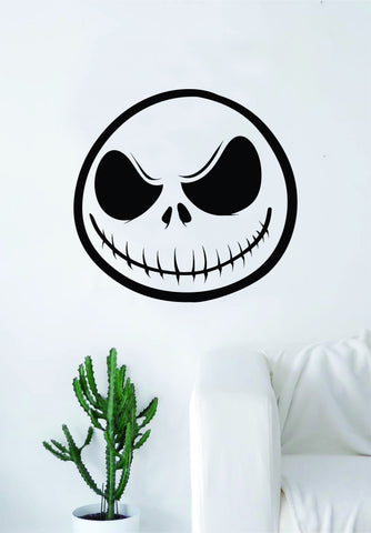 Jack Skellington Nightmare Before Christmas Decal Sticker Wall Vinyl Decor Art Movie Kid Teen Skull Tim Burton