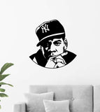 Jay Z Wall Decal Home Decor Art Sticker Vinyl Bedroom Room Boy Girl Teen Music Hip Hop Rap New York