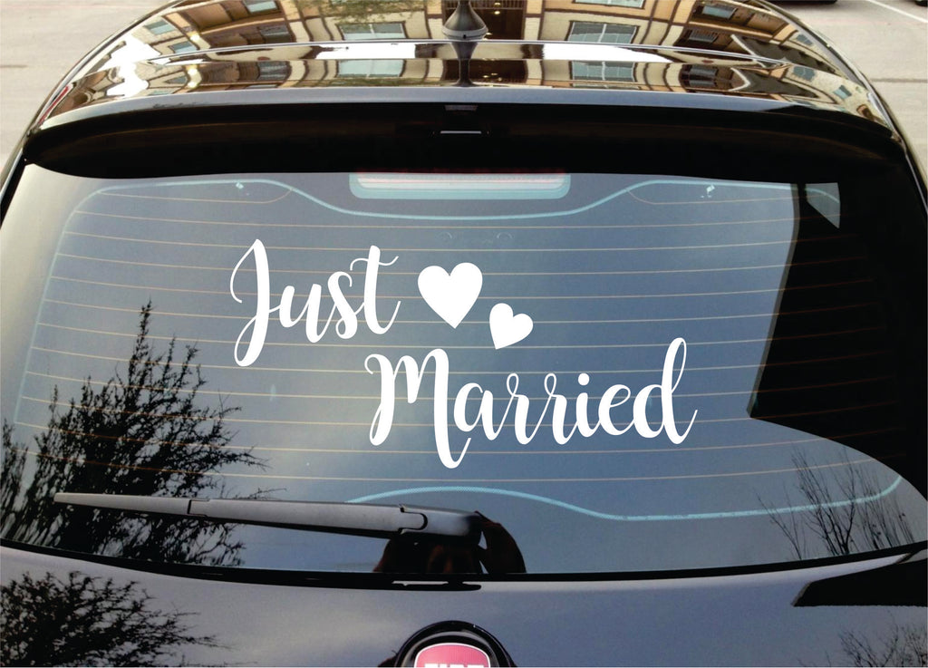 Just married Sticker