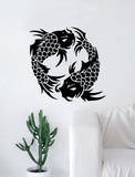 Koi Fish v8 Decal Sticker Wall Vinyl Art Home Decor Decoration Teen Bedroom Ocean Beach
