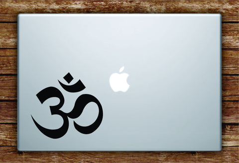 Om Design Yoga Laptop Decal Sticker Vinyl Art Quote Macbook Apple Decor