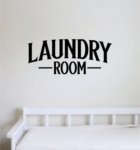 Laundry Room Decal Sticker Bedroom Room Wall Vinyl Art Home Decor Quote Family Laundry Clean Wash Clothes Cute