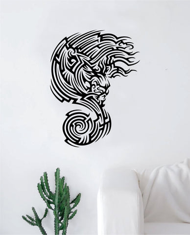 Lion V17 Animals Tribal Wall Decal Sticker Vinyl Art Bedroom Living Room Decor Teen Boy Girl