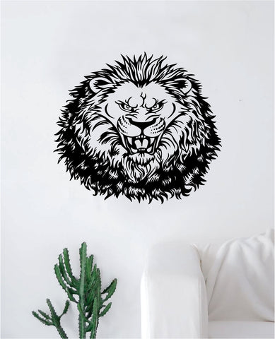 Lion V18 Animals Wall Decal Sticker Vinyl Art Bedroom Living Room Decor Teen Boy Girl