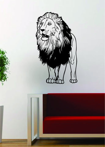 Lion Version 13 Design Animal Decal Sticker Wall Vinyl Decor Art