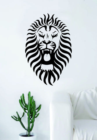 Lion V15 Decal Sticker Wall Vinyl Art Room Decor Animal King Jungle Beautiful