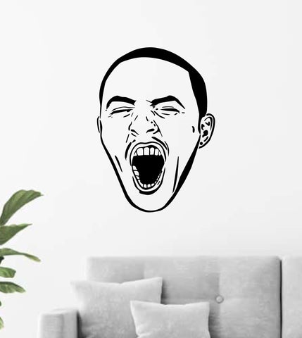 Mac Miller Wall Decal Home Decor Art Sticker Vinyl Bedroom Room Boy Girl Teen Music Hip Hop Rap