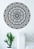 Mandala v6 Wall Decal Sticker Room Art Vinyl Beautiful Yoga Hamsa Namaste Lotus Meditate