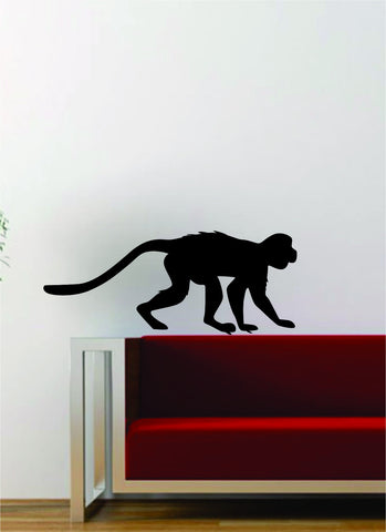 Monkey Silhouette Decal Wall Vinyl Art Decor Room Animal Beautiful Gorilla Harambe