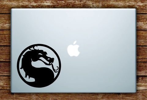 Mortal Kombat Laptop Decal Sticker Vinyl Art Quote Macbook Apple Decor Game Gamer Dragon