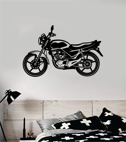 Motorcycle V6 Moto Auto Bike Wall Decal Sticker Vinyl Art Bedroom Room Decor Teen Boy Girl Race