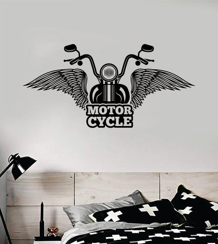 Motorcycle V7 Moto Auto Bike Wall Decal Sticker Vinyl Art Bedroom Room Decor Teen Boy Girl Race